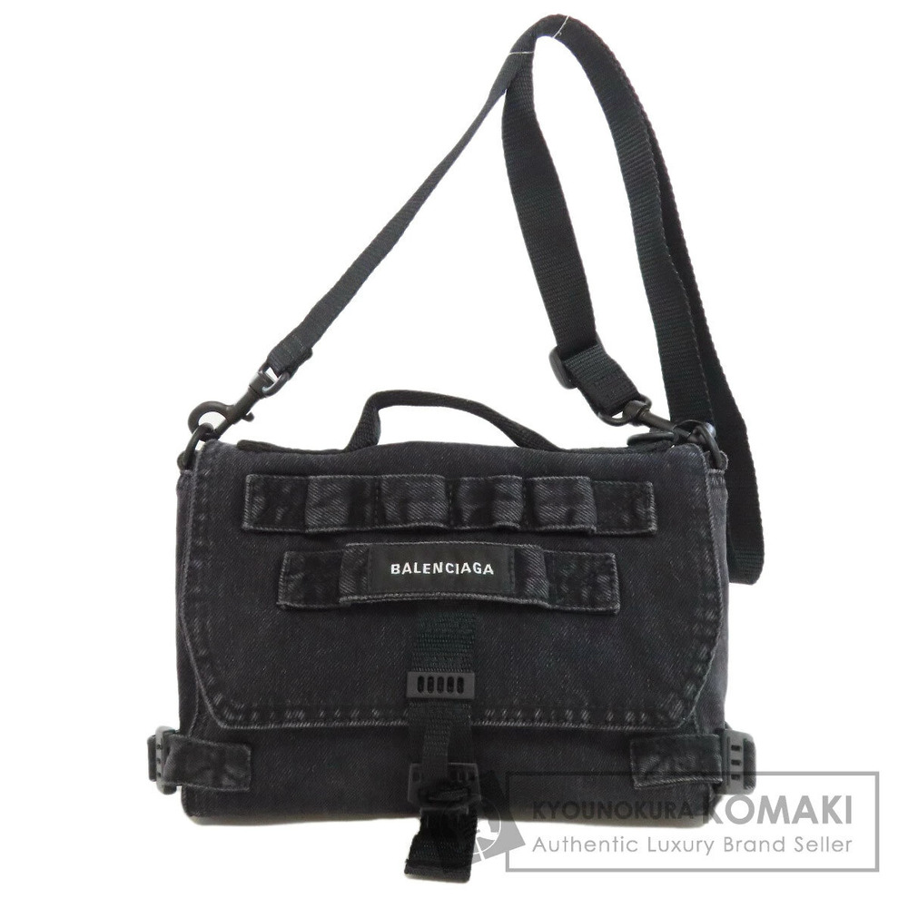 Balenciaga Army Shoulder Bag Denim